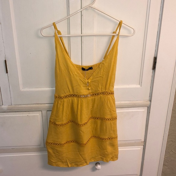 Zaful | Dresses | Zaful Mini Yellowgold Sun Dress | Poshmark